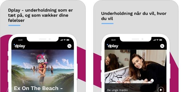 Streaming-appen Dplay med Discovery's 13 kanaler, som den vises i Apples App Store. For at få vist billedet herover større, så klik på det. 