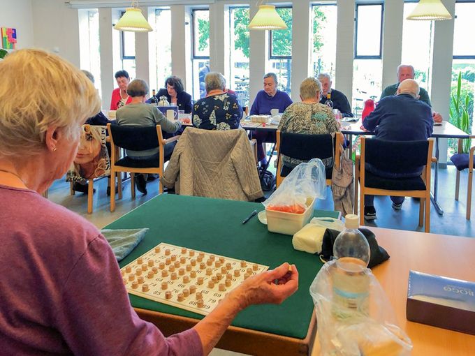 Bankospil i Café Vera onsdag den 25. september 2019. Foto: Lars Laursen.